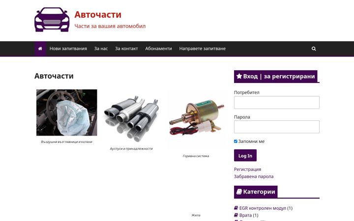 Screenshot of avtochasti.top