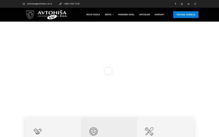 Screenshot ta' avtohisa-vic.si