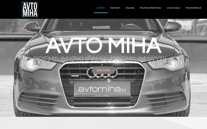 Screenshot ta' avtomiha.si