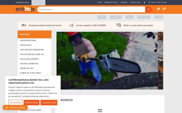 Screenshot of avtools.ro