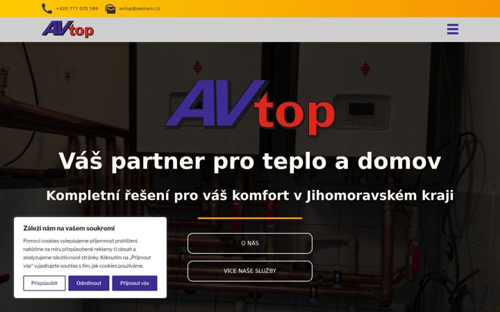 Screenshot of avtop.cz