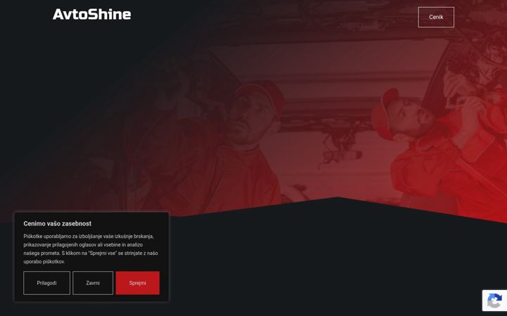 Screenshot of avtoshine.si