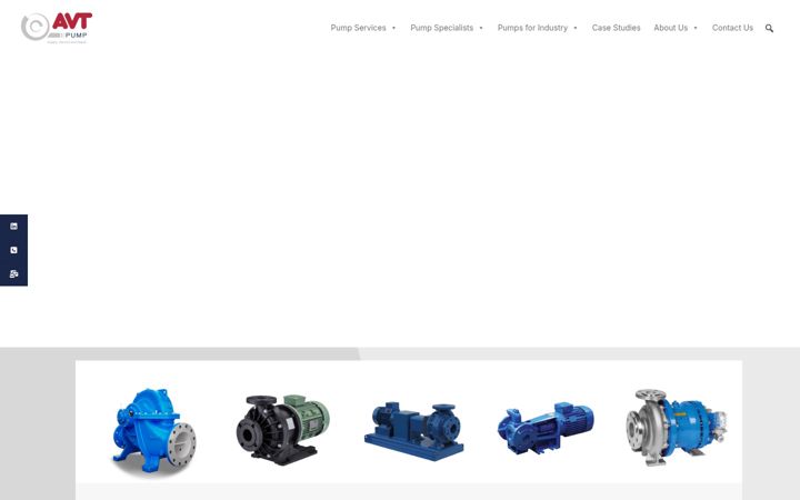 Screenshot of avtpump.com