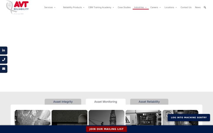Screenshot of avtreliability.com