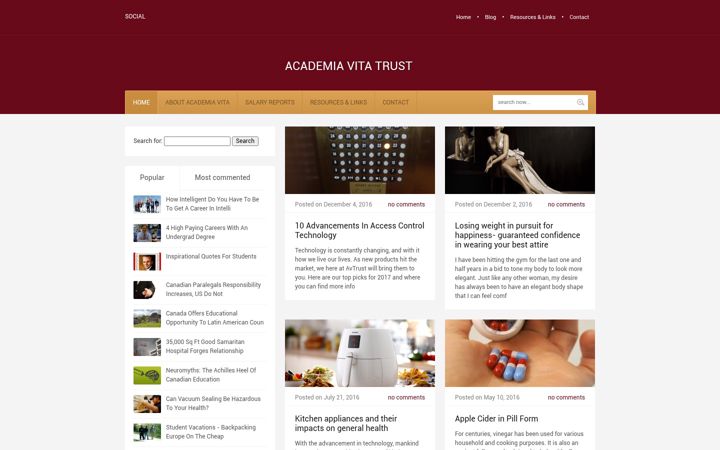 Screenshot of avtrust.ca