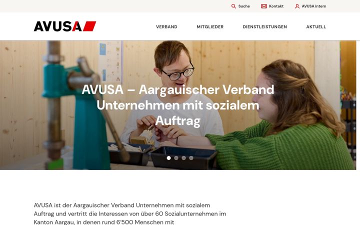 Skærmbillede af avusa.ch