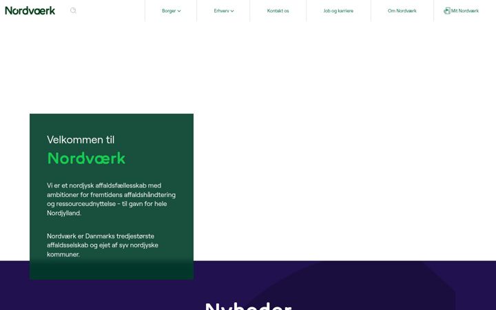 Screenshot of avv.dk