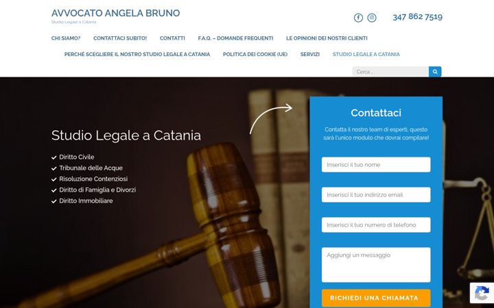 Screenshot of avvbruno.it