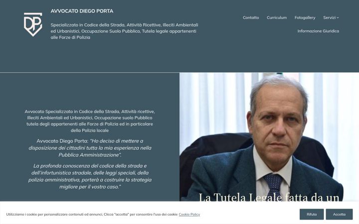 Screenshot of avvdiegoporta.com