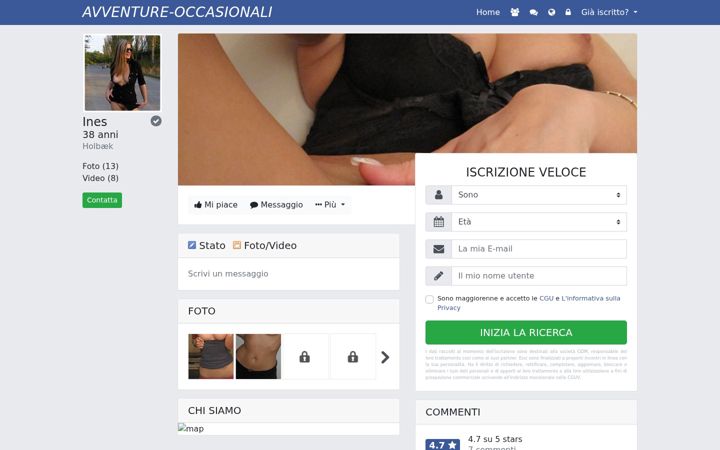 Screenshot of avventure-occasionali.it