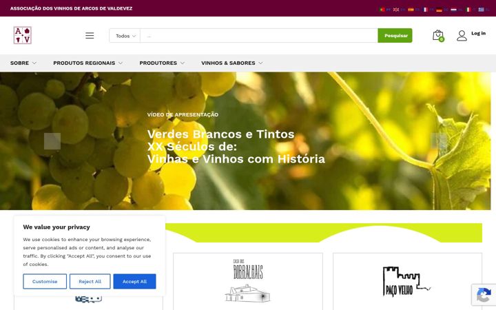 Screenshot of avvez.com