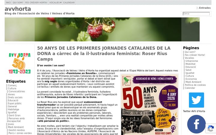 Screenshot of avvhorta.org