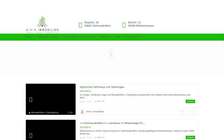Screenshot του avvimmo.de