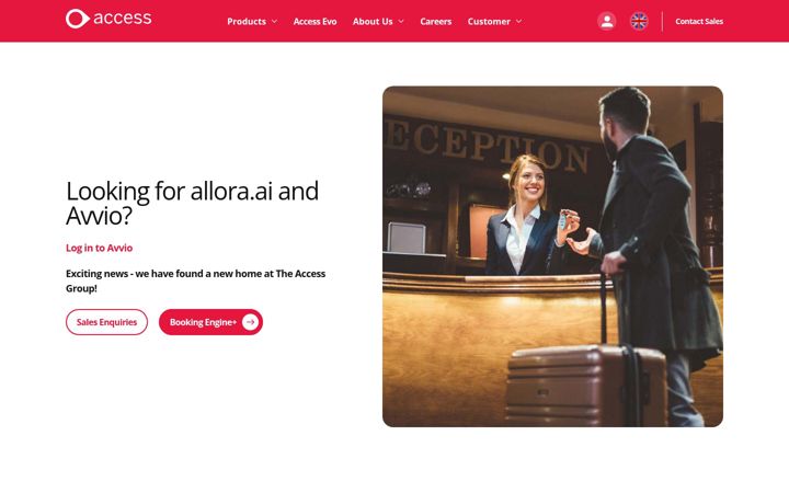 Screenshot of avvio.com