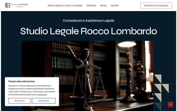 Screenshot of avvlombardo.com