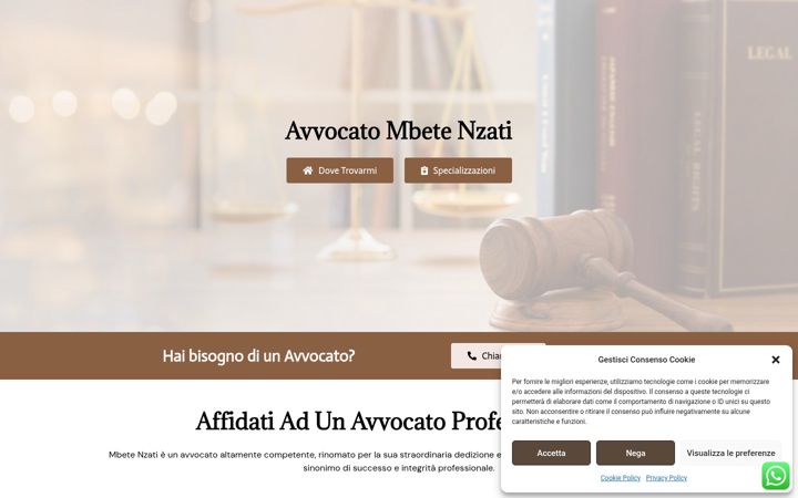 Screenshot of avvmbetenzati.it