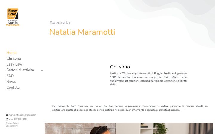 Screenshot van avvocatanataliamaramotti.it