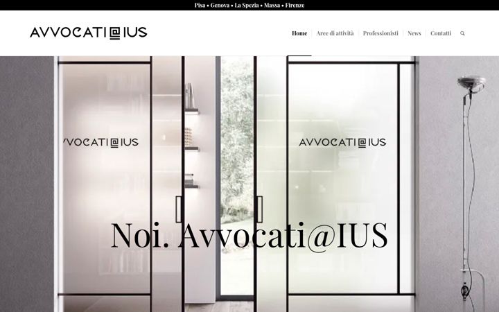 Screenshot of avvocati-ius.it