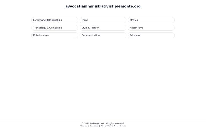 Screenshot of avvocatiamministrativistipiemonte.org