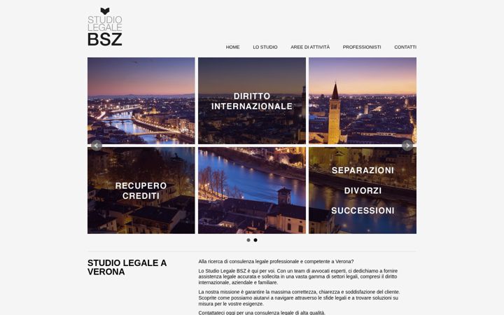 Screenshot of avvocatibsz.com