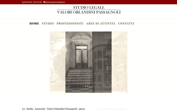 Screenshot of avvocatifirenze.org