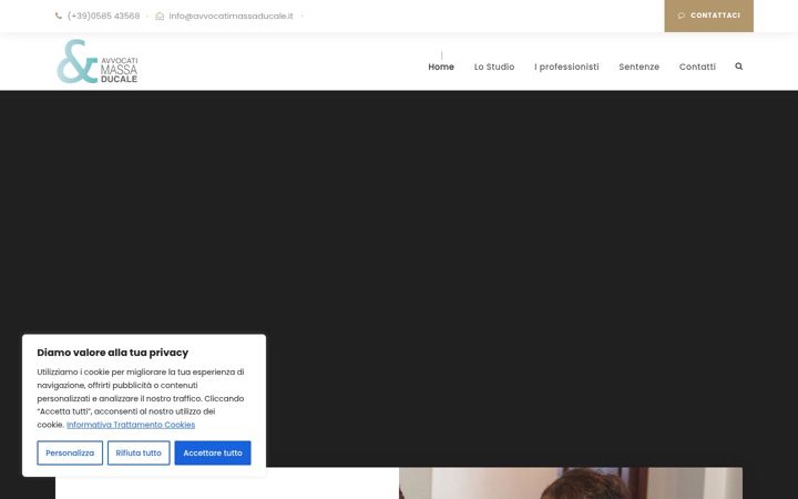 Ekrano kopija avvocatimassaducale.it