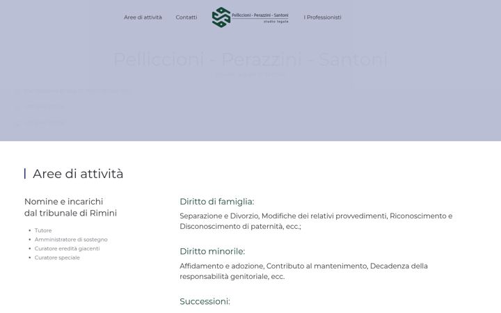 Screenshot of avvocatirimini.info