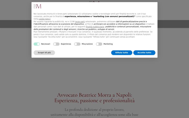 Screenshot του avvocato-morra.it
