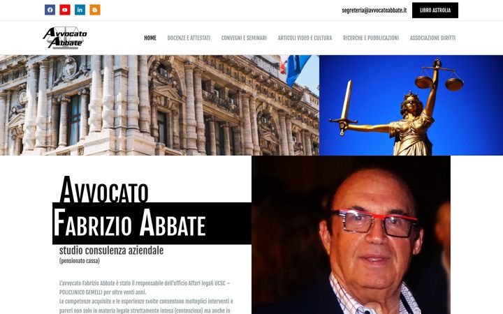Screenshot του avvocatoabbate.it