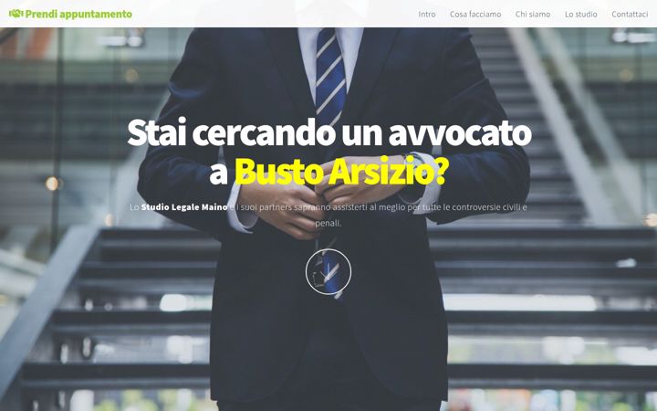 Screenshot του avvocatoabustoarsizio.it