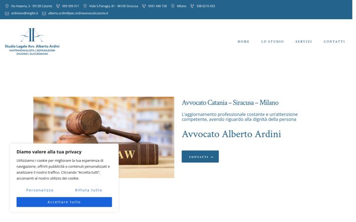 Screenshot of avvocatoardini.it