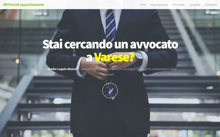 Screenshot of avvocatoavarese.it