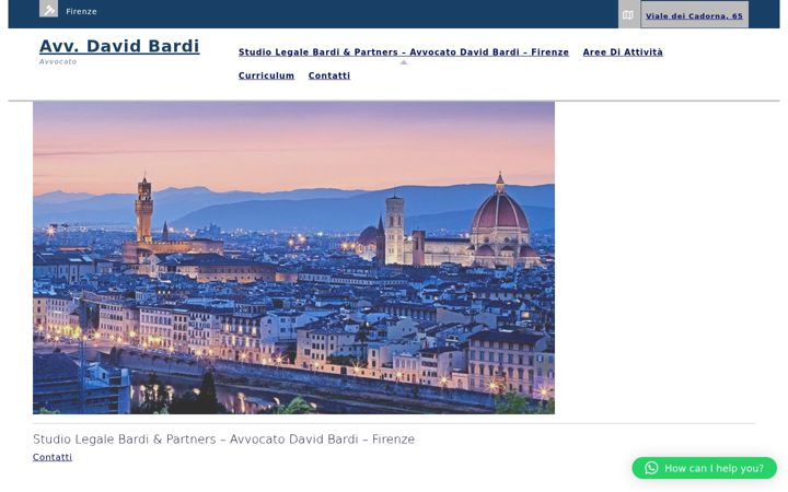Screenshot of avvocatobardi.it