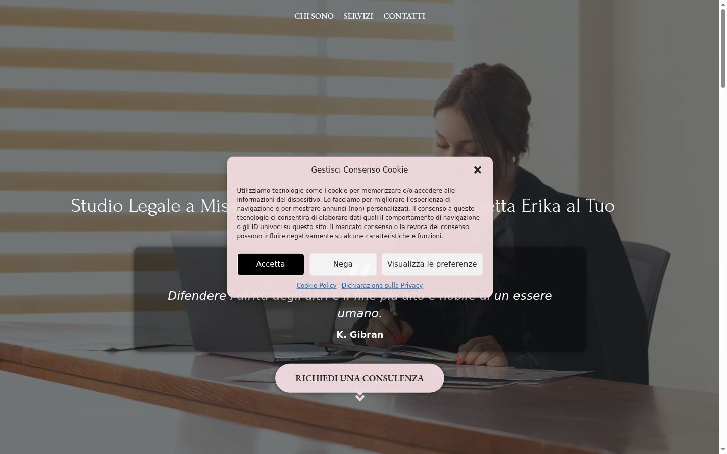 Screenshot van de toestemmingsbanner zoals getoond vóór enige interactie