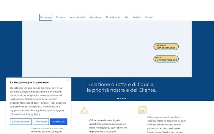 Kuvakaappaus sivustosta avvocatocristinabernasconi.it