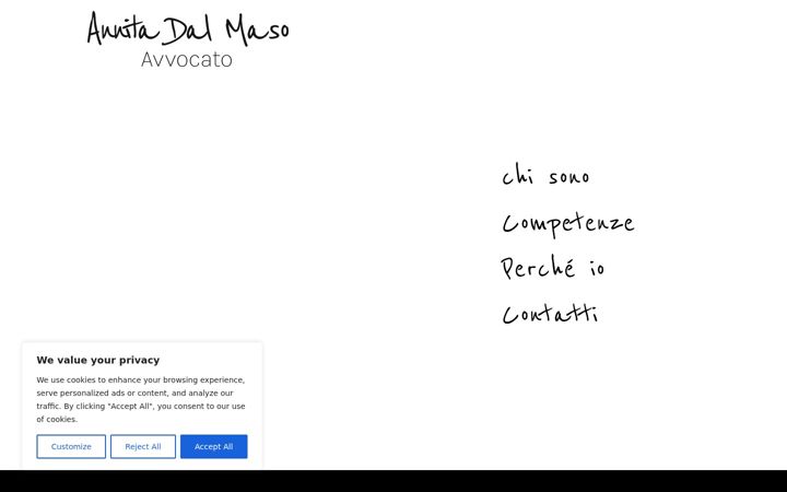 Screenshot of avvocatodalmaso.it
