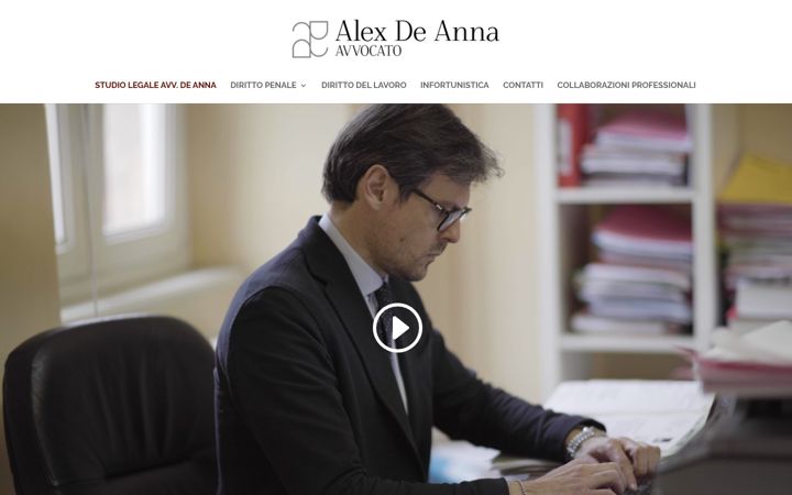 Screenshot of avvocatodeanna.it