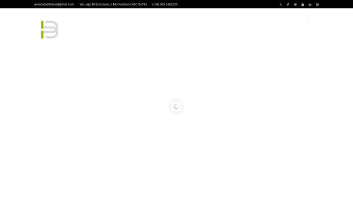 Screenshot of avvocatodiblasio.it