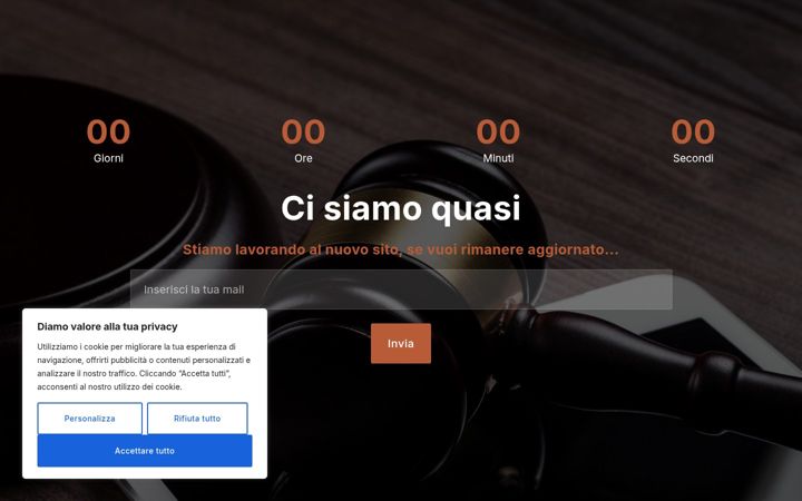 Screenshot of avvocatodicostanzo.it