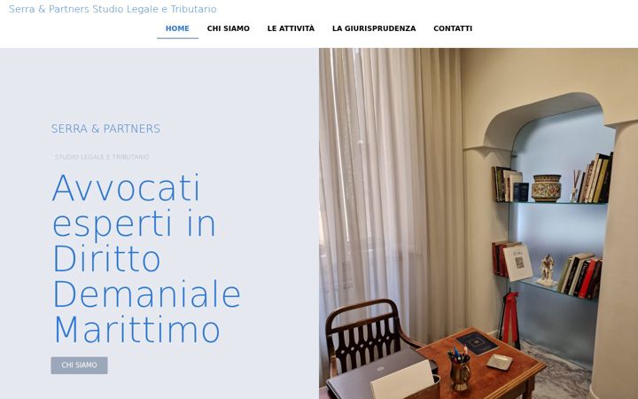 Captura de ecrã de avvocatodirittodemanialemarittimo.roma.it