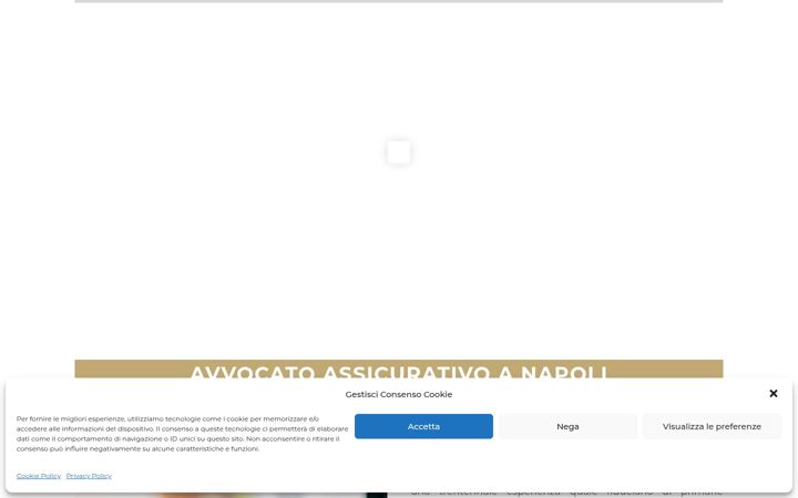 Screenshot of avvocatofabrizioerrico.it