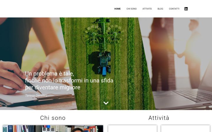 Screenshot of avvocatogentilini.it