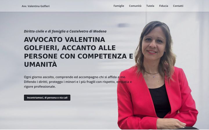 Screenshot of avvocatogolfieri.it