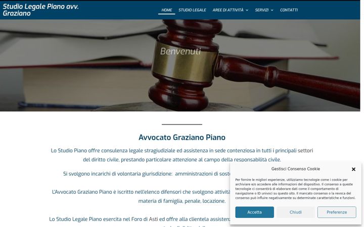 Captura de ecrã de avvocatograzianopiano.it