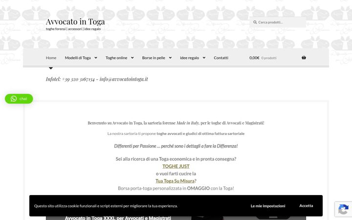 Képernyőkép: avvocatointoga.it