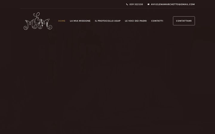 Screenshot of avvocatomarchetto.it