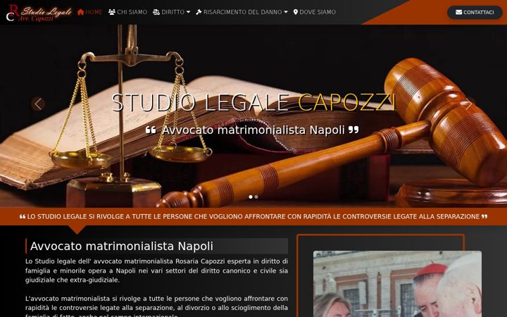 Screenshot of avvocatomatrimonialista.biz