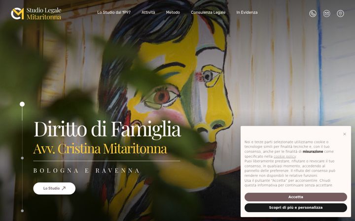 Captura de ecrã de avvocatomitaritonna.it