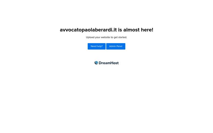 Screenshot of avvocatopaolaberardi.it