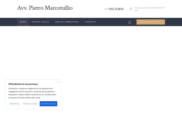 Screenshot of avvocatopietromarcotullio.it